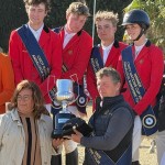 L'équipe young riders belge à Vejer