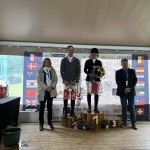 Le podium du CCI 1* avec Julien Wergifosse