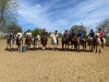 Dernier entrainement des candidats aux équipes nationales au Try-Lambord fin avril @Facebook Pony Mounted Games Belgium Team